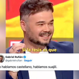 Gabriel Rufián.-