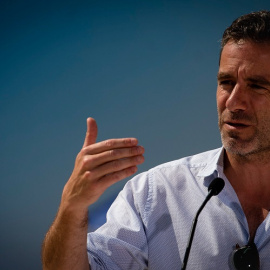 El portavoz de campañadel PP, Borja Sémper, durante la presentación de acciones de campaña del partido para el 23J.- Juan Barbosa / Europa Press