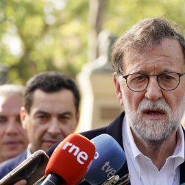 El expresidente del Gobierno Mariano Rajoy, en Málaga, a 14 de julio de 2023.