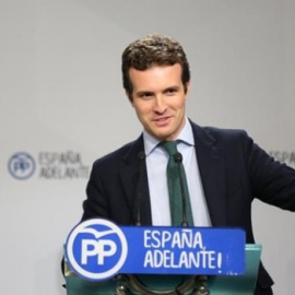 El vicesecretario de comunicación del Partido Popular, Pablo Casado / EUROPA PRESS
