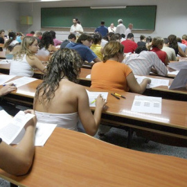Alumnos de una universidad andaluza.EFE/Archivo