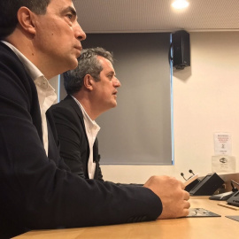 El director de los Mossos, Pere Soler, y el conseller de Interior de la Generalitat, Joaquim Forn. /EUROPA PRESS
