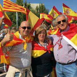 José Luis Benítez Uriel, primero por la izquierda, es el secretario de Organización del PP de Zaragoza ciudad