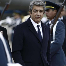 El actor Ricardo Darín durante el rodaje de 'La Cordillera'