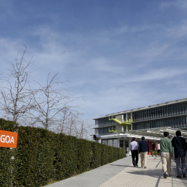 El complejo Campus Palmas Altas, la sede de Abengoa en Sevilla. REUTERS/Marcelo del Pozo