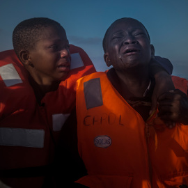 'Abandonados', por Santi Palacios.- The Associated Press