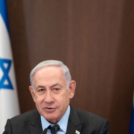 Primer ministro de Israel, Benjamín Netanyahu.