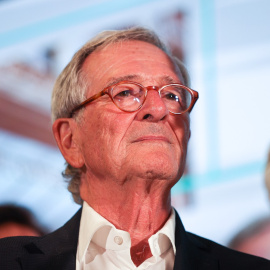 28/05/2023 - Xavier Trias durant la nit electoral d'aquest 28 de maig.