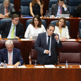 González Taboada es uno de los 'hombres fuertes' de Cifuentes que ha permanecido dos años en el Ejecutivo autonómico y desde el pasado mes de marzo es coordinador general del PP de Madrid / EUROPA PRESS