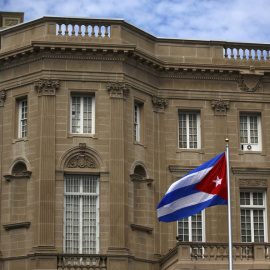 La Embajada de Cuba en Washington. REUTERS/Carlos Barria