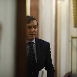 El portavoz del Grupo Popular en el Congreso, Rafael Hernando. / EP