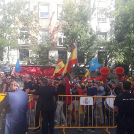 Manifestación de policías nacionales y guardias civiles en Madrid. / EP
