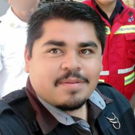 El periodista Édgar Daniel Esqueda Castro. VOX POPULI