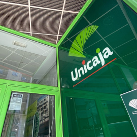 Oficina de Unicaja en Madrid. E.P./Eduardo Parra