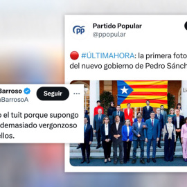 El fotomontaje que el PP ha tenido que eliminar.
