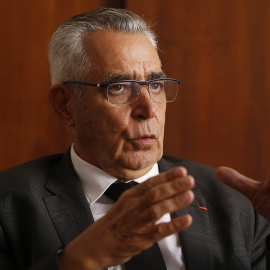 El alcalde de Perpiñán, capital oficiosa de la Cataluña francesa, Jean-Marc Pujol. EFE/Guillaume Horcajuelo