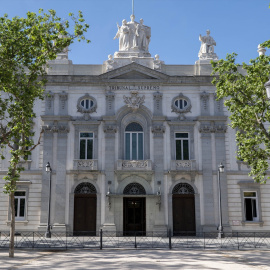 Foto de archivo, edificio del Tribunal Supremo, en Madrid.