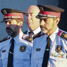 Arribada a l'Audiència Nacional del major Josep Lluís Trapero / EFE Mariscal