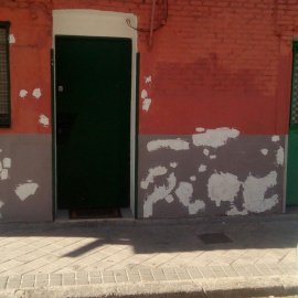 Fachada actual del edificio que Capa inmortalizó en la guerra civil