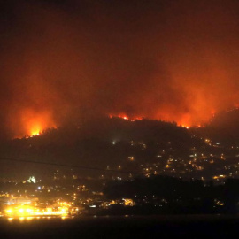 Incendios forestales asolan Galicia /EFE