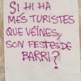 La recuperació de les festes de Gràcia reobre el debat sobre el turisme a la ciutat