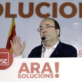 El primer secretario del PSC, Miquel Iceta. - EFE