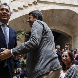 El traspaso de la cartera de la vicepresidencia primera y la conselleria de Cultura y Deporte de la Generalitat valenciana, a 20 de julio de 2023, en València.