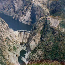 Central hidroeléctrica de Aldeadávila (Salamanca), de Iberdrola.