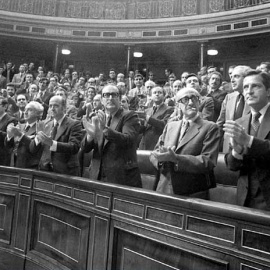 Momento en que se apueba la Ley de Amnistía del 77.- EFE