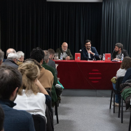 Representantes de Izquierda Española en una imagen de archivo. GUILLERMO DEL VALLE/X