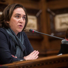 La alcaldesa de Barcelona, Ada Colau.EFE/Quique García