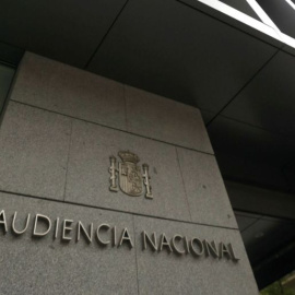 Entrada de la Audiencia Nacional en Madrid. E.P.