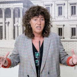La número 2 de ERC, Teresa Jordà, en el Congreso, a 10 de agosto de 2023, en Madrid.