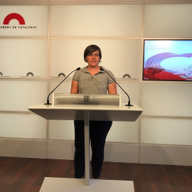 La diputada de la CUP en el Parlament Mireia Boya. E.P.