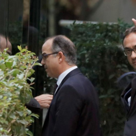Jordi Turull y Josep Rull a su llegada a la Audiencia Nacional el pasado 2 de noviembre. EFE/Fernando Alvarado