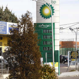 Panel de precios de una gasolinera /EUROPA PRESS