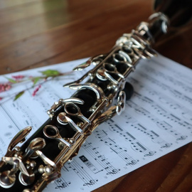 Imagen de archivo de un clarinete. - Pixabay