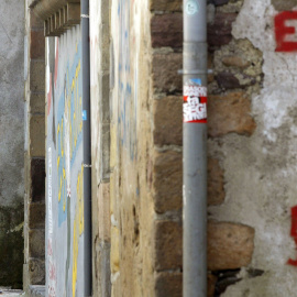 Pintadas de ETA en Euskadi. / REUTERS