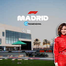 Boceto del Gran Premio de Fórmula 1 de Madrid, muy madrileño.