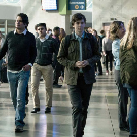 Freddie Highmore es Shaun Highmore, 'The good doctor'.