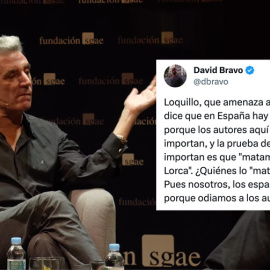 Loquillo presume de amenazar a dos manteros.