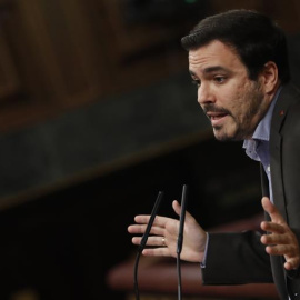Alberto Garzón, hace unos días en el Congreso. EFE/Javier Lizón
