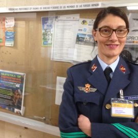 Imagen de Teresas Franco extraída de su cuenta de Twitter personal @Llampico