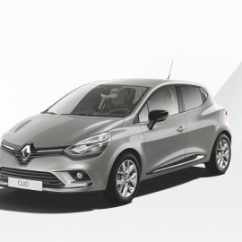 Imagen  de un Renault Clio IV.
