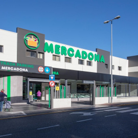 Fachada de un supermercado Mercadona. E.P.