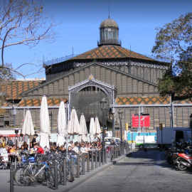 Fotografía del Centro Cultural del barrio del Born, Barcelona. / B.E