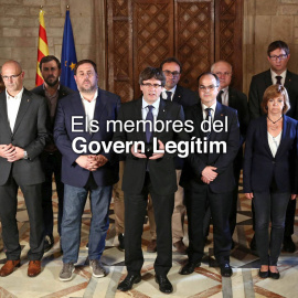 Imagen de la nueva web del Govern cesado de la Generalitat