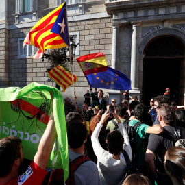 Álvaro de Marichalar frente a las movilizaciones de grupos independentistas pidiendo "la unidad de España" / EUROPA PRESS