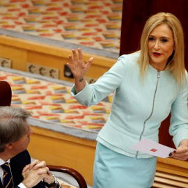 La presidenta de la Comunidad de Madrid, Cristina Cifuentes.- EFE