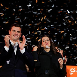 Los líderes de Ciudadanos, Albert Rivera e Inés Arrimadas / EUROPA PRESS